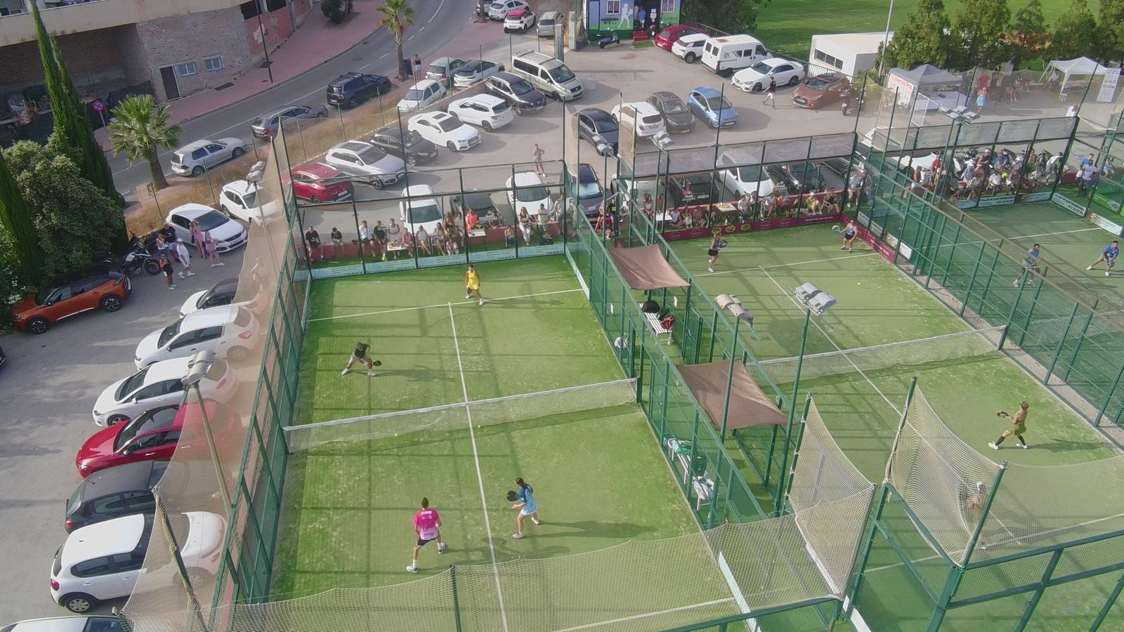 Pistas e instalaciones del Club de Pádel Añoreta Golf